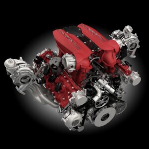 Twin-Turbo V-8 Engine